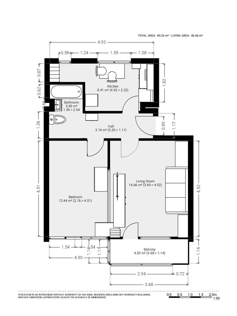 Apartament decomandat cu 2 camere si balcon in bloc reabilitat Tractorul Apartament decomandat cu 2 camere si balcon in bloc reabilitat Tractorul
