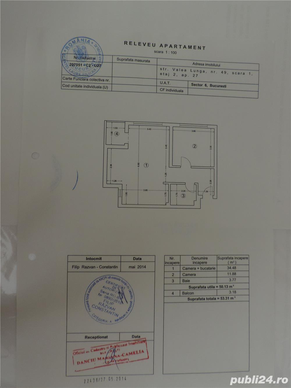 Proprietar inchiriez apt.2 camere la 15 minute de AFI Mall Cotroceni Proprietar inchiriez apt.2 camere la 15 minute de AFI Mall Cotroceni