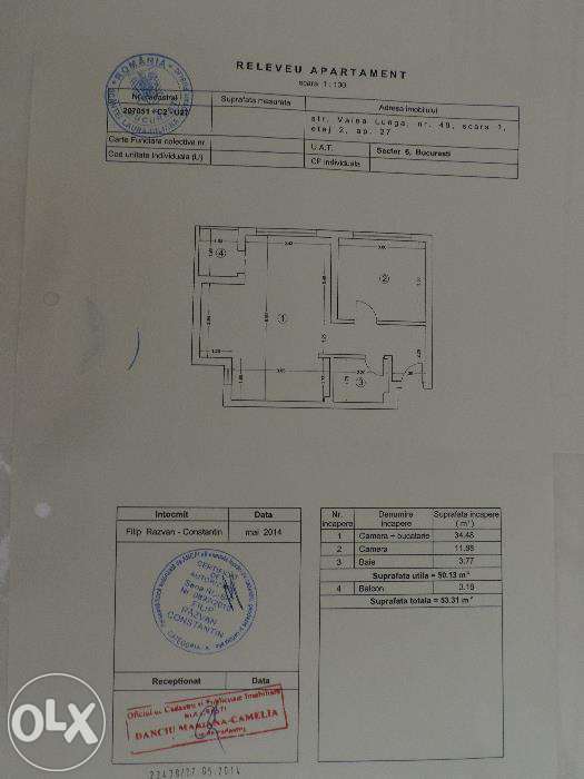 Proprietar inchiriez apt.2 camere la 15 minute de AFI Mall Cotroceni Proprietar inchiriez apt.2 camere la 15 minute de AFI Mall Cotroceni