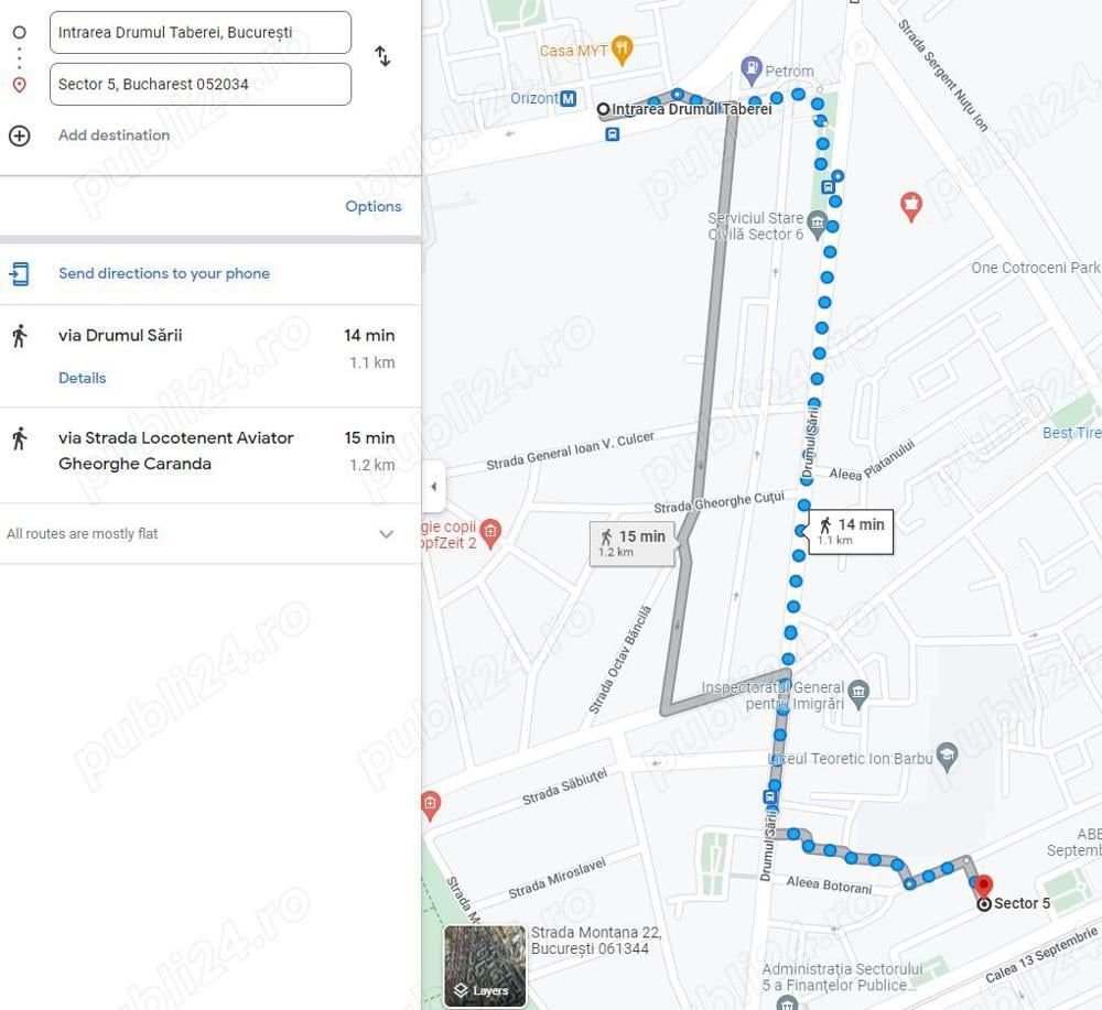 Vanzare ap. 2 camere 13 Septembrie 53mp Vanzare ap. 2 camere 13 Septembrie 53mp